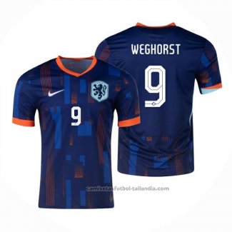 Camiseta Paises Bajos Jugador Weghorst 2ª 24/25