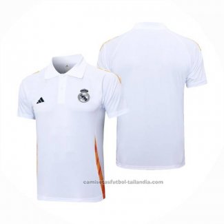 Camiseta Polo del Real Madrid 24/25 Blanco