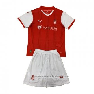 Camiseta Stade de Reims 1ª Nino 24/25