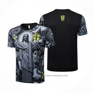 Camiseta de Entrenamiento Brasil Jesus 24/25 Negro