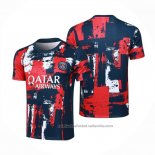 Camiseta de Entrenamiento Paris Saint-Germain 24/25 Azul y Rojo