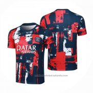 Camiseta de Entrenamiento Paris Saint-Germain 24/25 Azul y Rojo