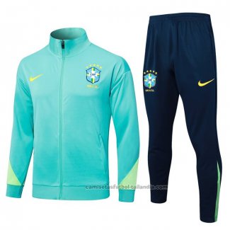 Chandal de Chaqueta del Brasil 24/25 Verde