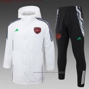 Chandal de Invierno del Arsenal 24/25 Blanco