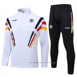 Chandal de Sudadera del Alemania 24/25 Blanco