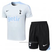 Chandal del Tottenham Hotspur Manga Corta 24/25 Gris - Pantalon Corto