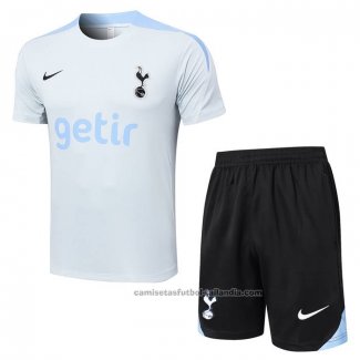 Chandal del Tottenham Hotspur Manga Corta 24/25 Gris - Pantalon Corto