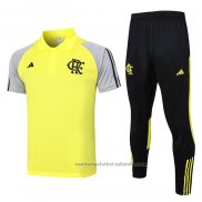 Conjunto Polo del Flamengo 24/25 Amarillo