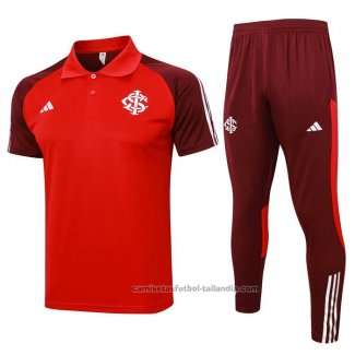 Conjunto Polo del SC Internacional 24/25 Rojo