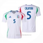 Camiseta Italia Jugador Calafiori 2ª 24/25