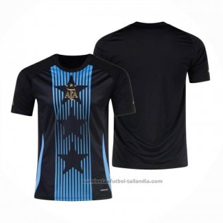 Camiseta Pre Partido del Argentina 2024 Negro