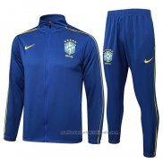 Chandal de Chaqueta del Brasil 24/25 Azul