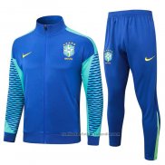 Chandal de Chaqueta del Brasil 24/25 Azul