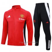 Chandal de Chaqueta del Manchester United 24/25 Rojo