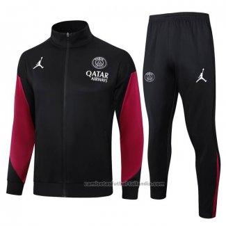 Chandal de Chaqueta del Paris Saint-Germain Jordan 24/25 Negro