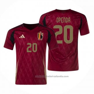 Camiseta Belgica Jugador Openda 1ª 2024