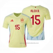 Camiseta Espana Jugador Alex B. 2ª 2024