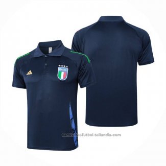 Camiseta Polo del Italia 24/25 Azul