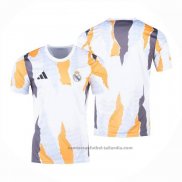 Camiseta Pre Partido del Real Madrid 2024 Blanco