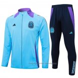 Chandal de Chaqueta del Argentina Nino 24/25 Azul Claro