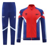 Chandal de Chaqueta del Arsenal 24/25 Rojo Azul