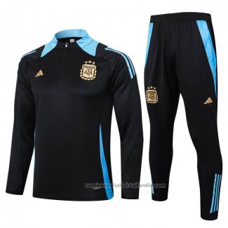 Chandal de Sudadera del Argentina 24/25 Negro