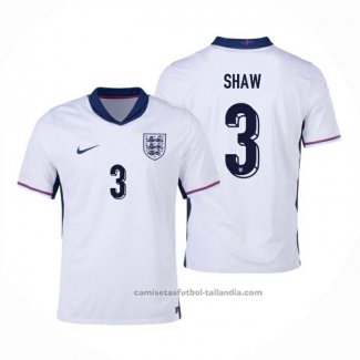 Camiseta Inglaterra Jugador Shaw 1ª 2024