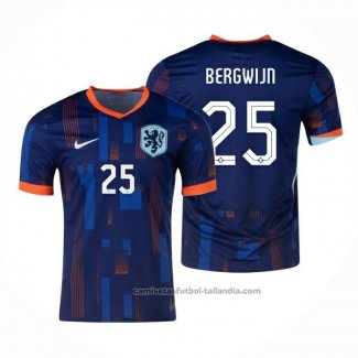 Camiseta Paises Bajos Jugador Bergwijn 2ª 24/25