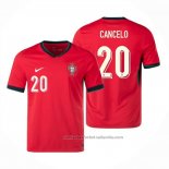 Camiseta Portugal Jugador Cancelo 1ª 2024