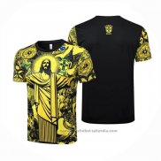 Camiseta de Entrenamiento Brasil Jesus 24/25 Amarillo