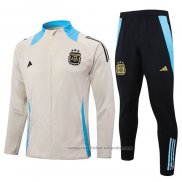 Chandal de Chaqueta del Argentina 24/25 Amarillo