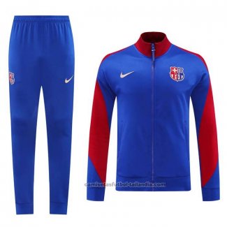 Chandal de Chaqueta del Barcelona 24/25 Azul