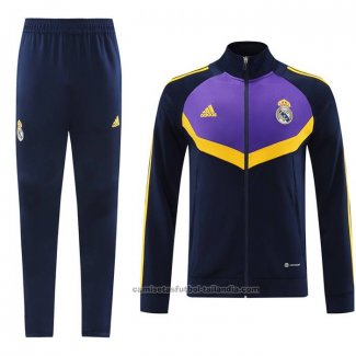 Chandal de Chaqueta del Real Madrid 24/25 Azul