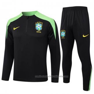 Chandal de Sudadera del Brasil 24/25 Negro