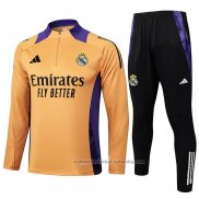 Chandal de Sudadera del Real Madrid 24/25 Amarillo