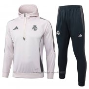 Chandal de Sudadera del Real Madrid Nino 24/25 Rosa