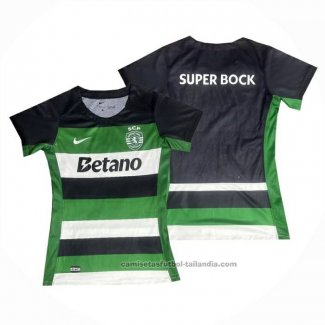 Camiseta Sporting 1ª Mujer 24/25