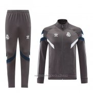 Chandal de Chaqueta del Real Madrid 24/25 Gris