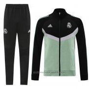 Chandal de Chaqueta del Real Madrid 24/25 Negro Verde