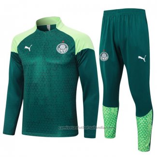 Chandal de Sudadera del Palmeiras 24/25 Verde