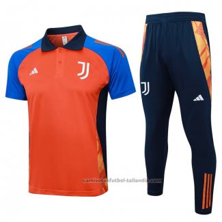 Conjunto Polo del Juventus 24/25 Naranja