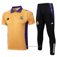 Conjunto Polo del Real Madrid 24/25 Amarillo