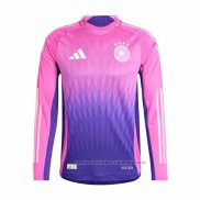 Camiseta Alemania 2ª Manga Larga 2024