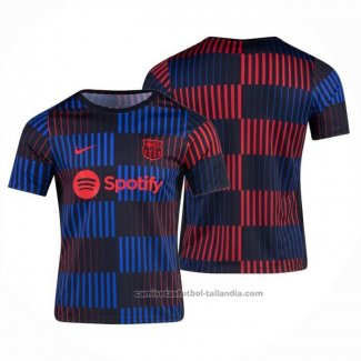 Camiseta Pre Partido del Barcelona 2024 Azul