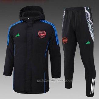 Chandal de Invierno del Arsenal 24/25 Negro