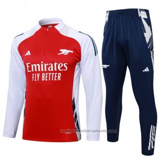 Chandal de Sudadera del Arsenal 24/25 Rojo