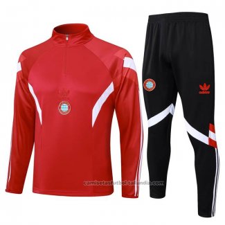 Chandal de Sudadera del Bayern Munich 24/25 Rojo