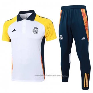 Conjunto Polo del Real Madrid 24/25 Blanco