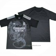 Tailandia Camiseta Real Madrid Dragon 24/25 Negro Gris