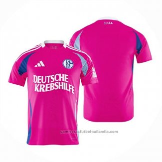 Tailandia Camiseta Schalke 04 Portero Pink October 24/25